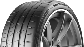 High-value tires exemplified by SportContact 7
