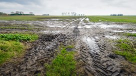 Bodenbearbeitung: Der richtige Reifendruck für feuchte Felder