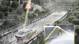 Aquaplaning Risk Recognition by 360° Near Range Camera System (“Surround View”)