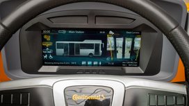 Modularer Fahrerarbeitsplatz: Continental bringt das Buscockpit ins digitale Zeitalter