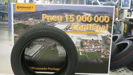 Der 15-millionste ContiSeal-Reifen kommt aus dem Werk in Lousado / Portugal