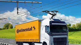 Neue Partnerschaft: Continental und Siemens Mobility wollen Lkw mit Strom aus Oberleitung versorgen